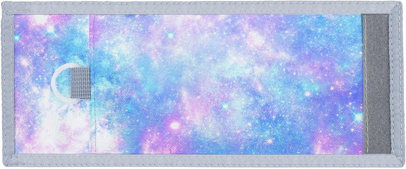 Maplerich Kids Trifold Wallet for Boys 4-12Years, Velcro Wallet with Card Holders, Perfect Children's Birthday Gift - Toddler Wallet for Boys, Trifold Wallet for Kids (starry) - Image 2